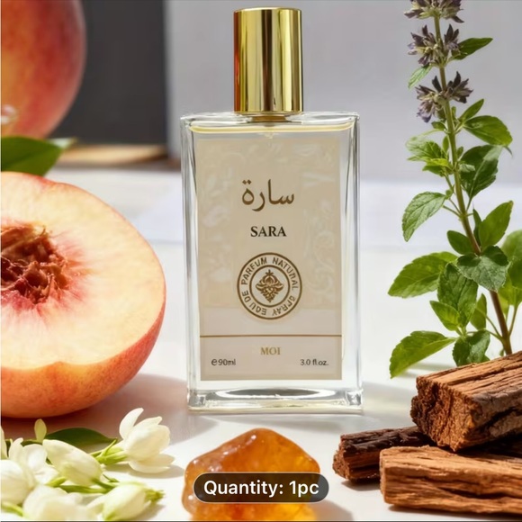 Sara Perfume with Gold Accents New 3.0FL.OZ. New in Sealed Box - Picture 2 of 4